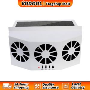 【Fast delivery】 Auto Ventilation Fan 3 Heads Auto Cooling Fan Multi-angle Adjustable Auto Parts