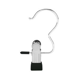 Stainless Steel Laundry Hooks Clip Multi-functional Single Clothing Hanger Holder