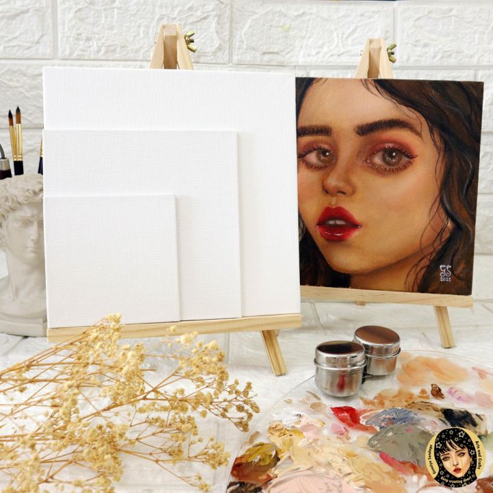 (ORIGINAL) Canvas Panel Board for Painting Oil and Acrylic Primed Ready