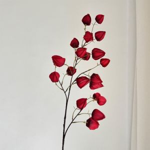 ANQII 60cm Hoa đèn lồng nhân tạo Cành dài Mô phỏng Bó hoa trái cây đèn lồng nhân tạo Trang trí Hoa giả bằng nhựa Trang trí bình hoa tại nhà