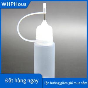 WHPHous 10ml Kim tip chai Applicator chai cho sơn nhọn Miệng dầu trang điểm công cụ
