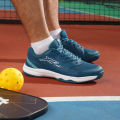 Giày Chơi Cầu Lông, Bóng Chuyền, Pickleball XP V200 Nam Nữ Chính Hãng Màu Xanh Dương - Đế Eva Siêu Nhẹ Chơi Sân Bê Tông Tốt. 