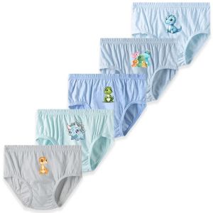 5-Piece Boy Cotton Underwear AI Cartoon Tralalero Tralala Tung Tung Sahur Boys Briefs Dinosaur Print Children Triangle Underwear2026