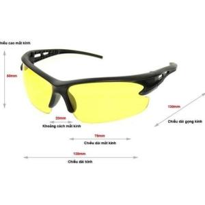 [HCM]Kính phân cực nhìn xuyên màn đêm K21 (Kính Vàng)