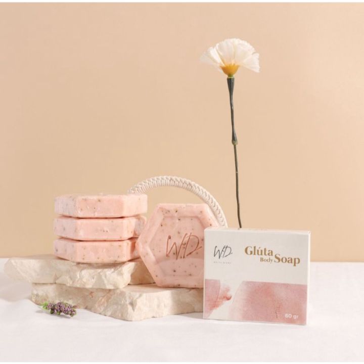 (Ready) White Diary Gluta Body Soap / Sabun Whitening (BPOM) Lazada