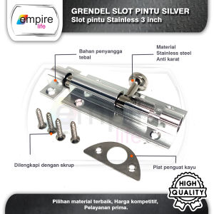 Grendel 3 inch Slot silver Barrel Bol