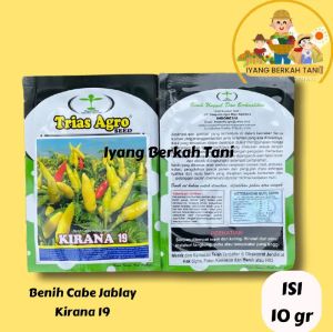Benih Cabai Rawit Unggul KIRANA 19 isi 10 gram Setara Cabe ORI 21 Trias Agro Seed