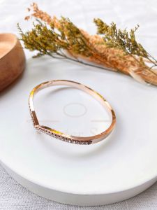 Gelang Tangan Layer Titanium High Quality Anti Karat Free Gift Jewelry Box