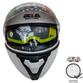 GILLE MOTORCYCLE HELMET MODULAR. 