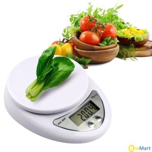 [HCM]CÂN ĐIỆN TỬ THỰC PHẨM CHO NHÀ BẾP 5KG - CÂN TIỂU LY ĐIỆN TỬ MÀN HÌNH LED - TẶNG KÈM PIN SIÊU TIỆN LỢI GIÚP CHO VIỆC NẤU ĂN TRỞ NÊN DỄ DÀNG HƠN VỚI ĐỊNH MỨC CỰC CHUẨN - ĐỘ CHÍNH XÁC CAO