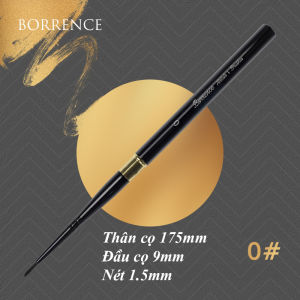 Cọ Vẽ Lông Sóc Round Borrence gấp gọn tiện lợi mang đi