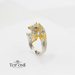 Top1Jewelry แหวนพญานาค พลอยแท้ เงินแท้925