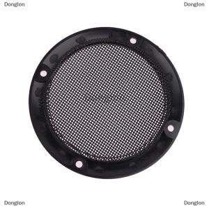 [COD] Donglon 2 3 4 5 6.5 8นิ้วฝาครอบลำโพงตาข่ายรถยนต์บ้านลำโพงตาข่ายโครงพลาสติกตะแกรงลวดเหล็กโลหะ