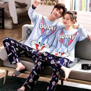 Fannyfashionshop.ph Comfortable Cotton  Pajamas Pants Trousers Pants Men and Women