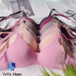 Fashion bra for woman non wire tela silk class A ladies bra plain breathable bra suitable CupA 3hook