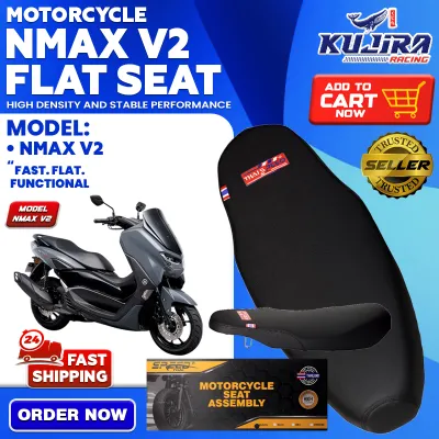 THAI SPEED FLAT SEAT ASSEMBLY FOR NMAX V2 HIGH QUALITY AND WATER-RESISTANT