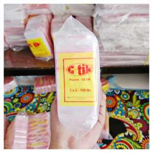 Plastik Klip Kecil Merk C-Tik Untuk Bumbu Makanan Aksesoris Isian 100 Lembar Harga Murah