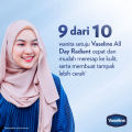Vaseline Hijab Bright Cooling Body Serum 180ml - Perawatan Tubuh All Day Radiant Long Lasting Fragrance. 