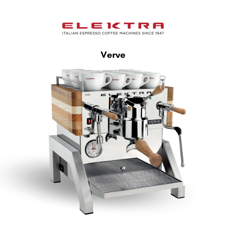[NEW] ELEKTRA Verve Premium and Verve Mini Espresso Coffee Machines