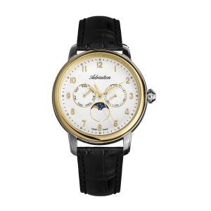 ADRIATICA Swiss Made Multifunction Moonphase Mens Watch A1197.2223QF