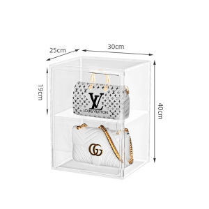 Hicus SG Solar XL Acrylic Bag/Toy Large organizer Display Pro with Shelves - Space Molly & Pop Mart Shelve