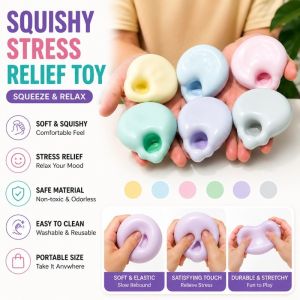 Mochi Squishies Kids Stress Relief Toys Party Favors Birthday Gifts