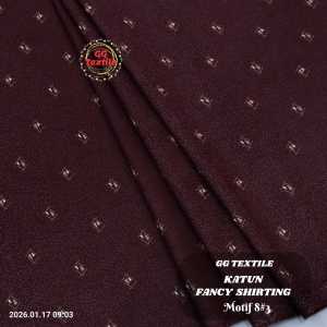 [0.5 METER] KAIN KATUN FANCY SHIRTING - Lebar 1.5 Meter