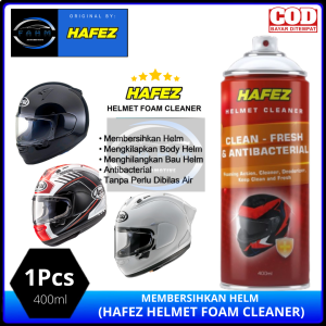 Hafez Helmet Foam Cleaner - Foam Pembersih Helm & Menghilangkan Bau Helm