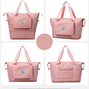 กระเป๋าเดินทางแบบถือ พับได้ กันน้ำ จุของได้เยอะ ค้นหาของง่าย กระเป๋าจุของ