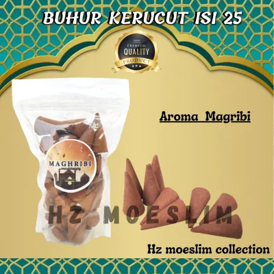 Buhur Kercucut Magribi Isi 50 Bukhur Bakhor Dupa Maghribi buhur Gahru Kerucut Pengharum Ruangan