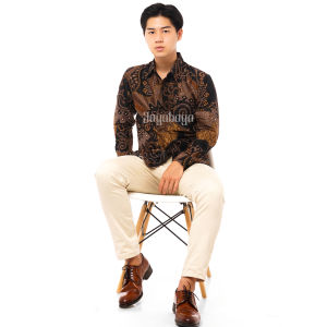 Jayabaya Batik Atha Kemeja Batik Katun Lengan Panjang