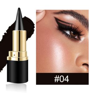 PAZNUL Matte Finish Waterproof Gel Eyeliner Quick Drying Creamy Texture Smudge Proof Eyeliner  Solid Matte Eyeliner Pencil Eye Makeup