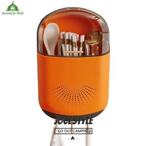 [Jocestyle Mall] Kitchen Tableware Storage Holder Wall-Mounted Spoon and Chopstick Organizer Utensils Cutlery Holder