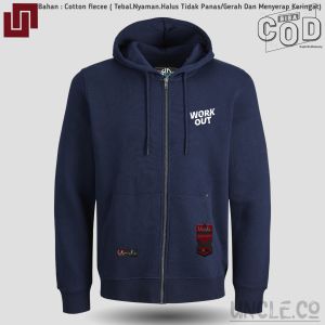 Hoodie Zper Sweater Hoodie Pria Distro UNCLE Warna Nevy Tebal Size M L XL XXL Hodie Laki Local Brand Sweater Wanita Oversize Jumbo Murah Jaket Hoodies Cewek Korean Style Remaja Bts Hoddie Cowok