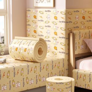 BHYJGD Ngưỡng Cửa Sổ Dải bảo vệ cạnh bàn 2m An toàn cho bé Đệm chống va chạm Trẻ em Mềm Bảo vệ góc tường Cạnh Giường