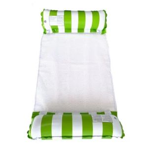 Foldable Inflatable Floating Bed Water Hammock Swimming Pool Party Toys Pool Water Sleeping Chair Outdoor Inflatable Mattress Water Float Hammock Swimming Pool Beach Accessories