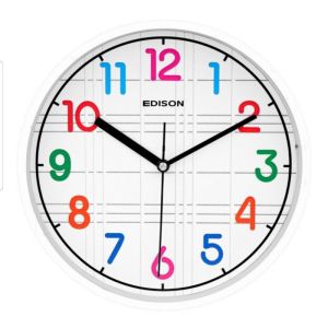 Jam Dinding Edison EQ 241 B12 Diameter 240mm 24cm