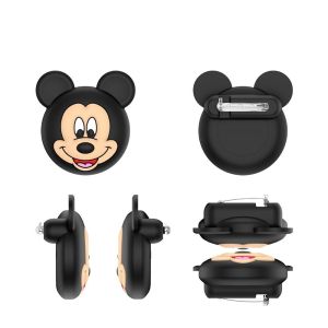 ST78FXHTC Silicone Cartoon Tracker Case with Invisible Pin Tracker Protector Shell Protective Cover Clothing Hidden Silicone Holder for AirTag