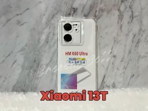 Soft Case Silikon Komptibel Untuk Xiaomi 13T / Xiaomi 13T Pro Bening Transparant Anti Crack Tebal