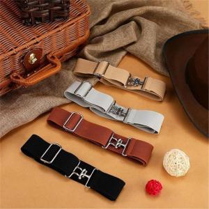 High Elasticity Equestrian Belt Adjustable Length Shark Buckle Waist Strap For Horseback Riding And Fashion Enthusiasts F3MD