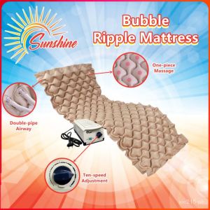Anti-Decubitus Bubble Ripple Mattress air mattress with pump