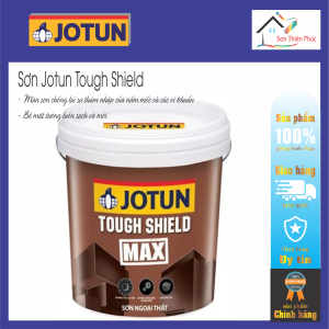 Sơn ngoại thất Jotun Tough Shield Max (5lít/17lít). Chống bong tróc rêu mốc bám bụi bề mặt.