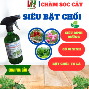 Phân bón hữu cơ đạm cá nguyên chất 100% BIOGREEN 500ml bật chồi xanh lá cải tạo đất ra hoa nhiều cung cấp dinh dưỡng cho sen đá cây cảnh lá hoa lan dâu tây rau sạch sân vườn