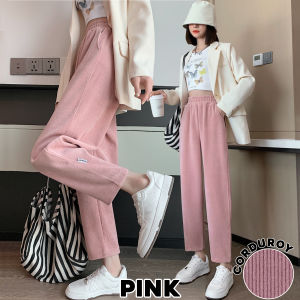 KARAKOREA 621 Corduroy Lounge Pants/RELAXED fit/celana wanita korea/Highwaist kulot korean
