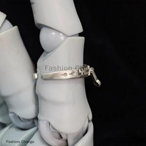 [COD] Fashion Change Anime JoJos Bizarre Adventure Stand-in Zipper Ring Open Ring For Women Men Lover Vintage Jewelry