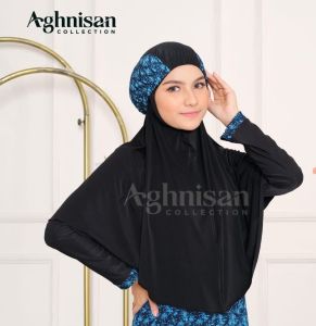 Jilbab renang  dan topi renang Standar dan Standar Panjang