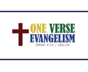 One Verse Evangelism Booklet | Romans 6:23 | English Tagalog Cebuano