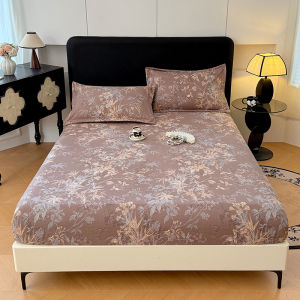 SUNLIGHT HOME Linen BedsheetLuxurious Bed SheetBreathable Mattress Cover