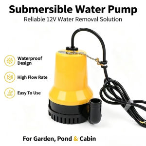 ZIRON 12V/24V/48V DC Submersible Pump Agricultural Irrigation Pump Electric Vehicle Household Water Pump 1 Inch Outlet