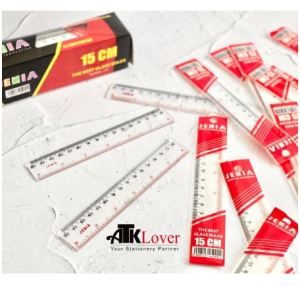 PENGGARIS MIKA Bening / Mistar / Garisan (Variasi: 15cm / 20cm / 30cm)